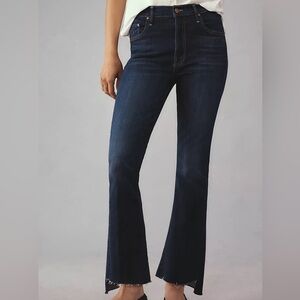 MOTHER The Insider Crop Step Fray Jeans